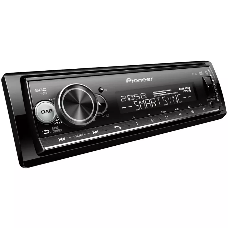 Pioneer MVH-S520DAB automobilinis medijos imtuvas juodas 200 W Bluetooth