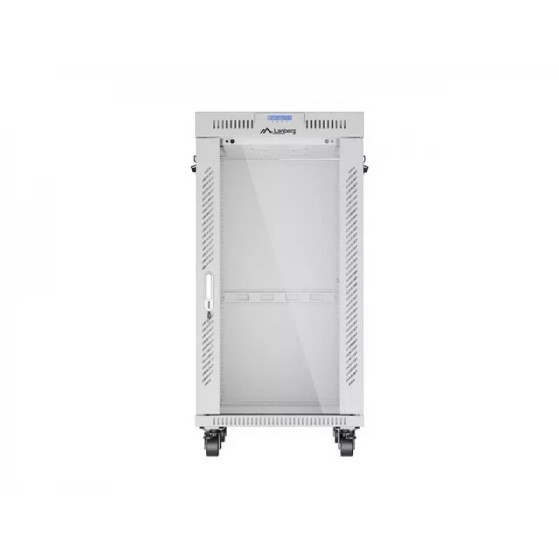 Stovo spinta LANBERG FF01-6822-12SL 22U laisvai pastatomas stovas, 1233×600×800 mm, IP20, 1200 kg