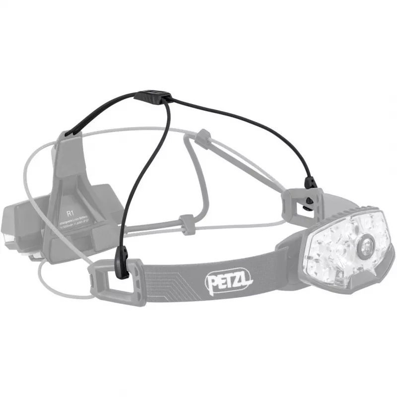 Petzl NAO RL juodos ir oranžinės spalvos LED 1500 lm USB įkraunamas galvos žibintas
