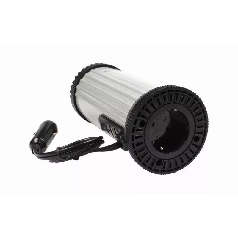 Gembird EG-PWC150-01 automobilinis keitiklis 150 W Juoda, Pilka