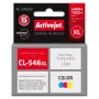 Activejet AC-546NX rašalo kasetė Canon, pakeičianti Canon CL-546XL; Supreme; 15 ml; spalvota, cyan, magenta, geltona