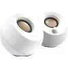 Garsiakalbiai Creative Pebble 2.0 stereo, balti