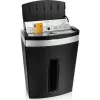 Popieriaus smulkintuvas Peach PS600-10, mikro pjūvis, 63 dB, juodas/sidabrinis