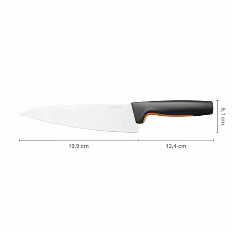 Fiskars 1057534 virtuvinis peilis Nerūdijantis plienas 1 vnt Šefo peilis