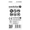Ličio monetinė baterija everActive CR2032 — 3V, 20 mm, 2 vnt. lizdinėje pakuotėje