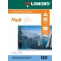 Lomond fotopopierius rašaliniams spausdintuvams matinis 180 g/m² A4, 50 lapų