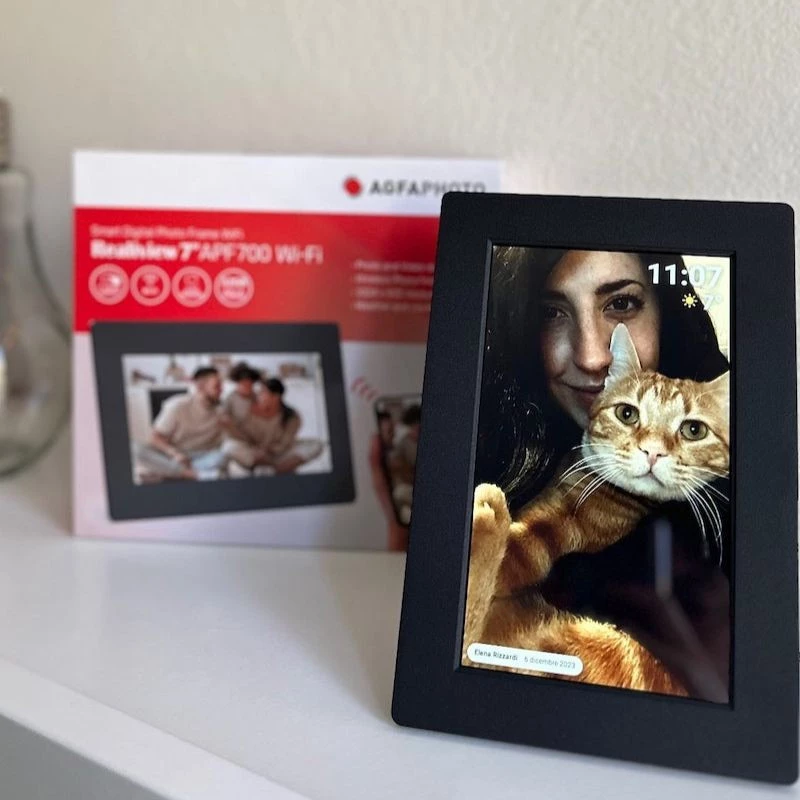 Skaitmeninis nuotraukų rėmelis Agfa Photo APF1700 17 inch LCD HD WiFi 32GB
