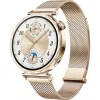 Išmanusis laikrodis HUAWEI WATCH GT5 41 mm – 1,32 colio AMOLED ekranas, 466×466, 323 mAh, nerūdijančio plieno korpusas, auksinė apyrankė