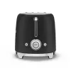 Skrudintuvas Smeg 50's Style TSF01BLMEU 2 dviems riekelėms, juodas, nerūdijantis plienas