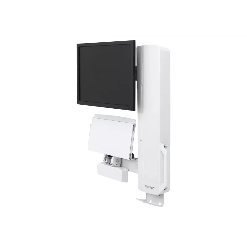 Sieninis monitoriaus laikiklis Ergotron 61-081-062 61 cm (24 col.) baltas