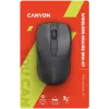 Belaidė pelė CANYON MW-7, 2.4 GHz, 6 mygtukai, DPI 800/1200/1600, su 1 AA baterija, juoda