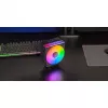 Oro aušintuvas TACENS Mars Gaming MCPU-LCD, 120 mm ventiliatorius, TDP 300 W, palaiko LGA1700/1200/115x/1366 ir AM4/AM5, juodas