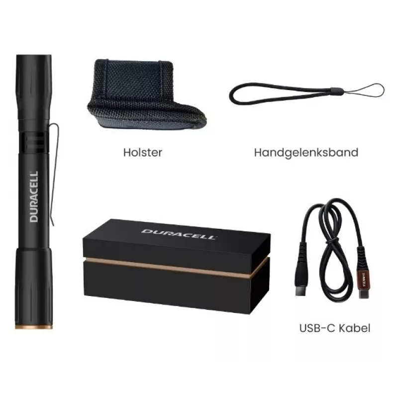 Duracell DF400R Dovanų dėžutė Žibintuvėlis juodas
