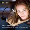 Varta 16618 - Segtuvinis žibintuvėlis - Juoda - Sidabrinė - Plastikas - LED - 1 lempa - 9 lm