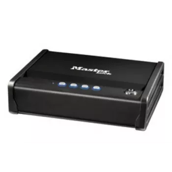 MASTER LOCK MLD08E seifas juodas nerūdijantis plienas