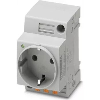 Phoenix Contact valdymo spintos kištukinis lizdas EO-CF/PT/LED pilkas 1 vnt. (804040)