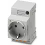 Phoenix Contact valdymo spintos kištukinis lizdas EO-CF/PT/LED pilkas 1 vnt. (804040)