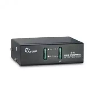 Inter-Tech Argus KVM-AS-21DA – KVM / garso jungiklis – 2× KVM / garsas – stalinis (88887200)