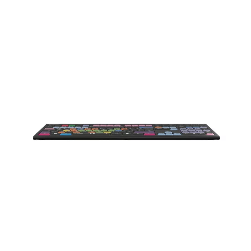 Klaviatūra Logickeyboard LKB-FLS-A2PC-DE Universal USB QWERTZ Vokiška Juoda