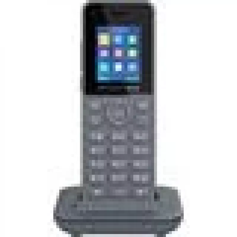 IP telefonas Grandstream DP725 belaidis ragelis, pilka spalva, 1,8 colio TFT ekranas, 20 linijų, ličio jonų 1500 mAh