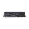 Belaidė klaviatūra su jutikliniu kilimėliu Logitech K400 Plus