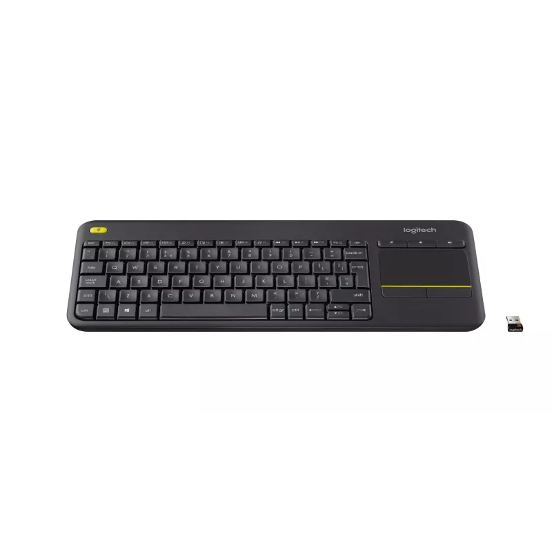 Belaidė klaviatūra su jutikliniu kilimėliu Logitech K400 Plus