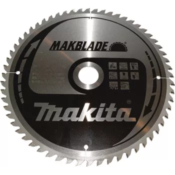 Makita MAKBLADE diskinis pjūklo diskas medienai 260 mm 60 dantų, skirtas Makita LF1000 (B-32801)