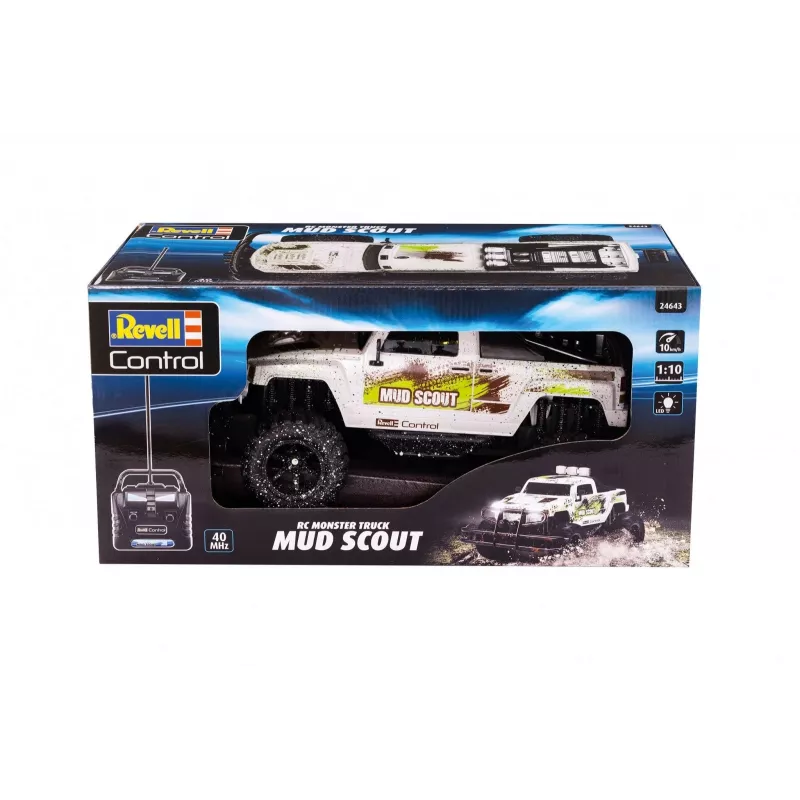 Revell New Mud Scout radijo valdomas modelis – visureigis elektriniu varikliu
