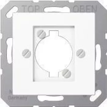 JUNG A 568 BF WW - Baltas - Termoplastas - Matinis - Įprastas - JUNG - XLR (A568BFWW)