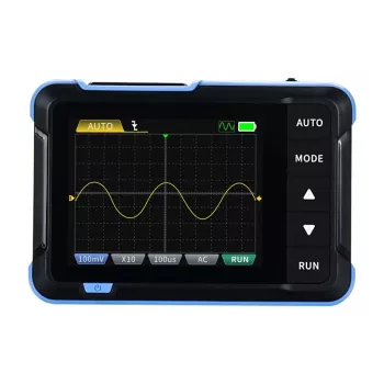 Nešiojamas 2-in-1 mini osciloskopas ir signalų generatorius Fnirsi DSO153 150 MHz pralaidumas, 1 GS/s atranka