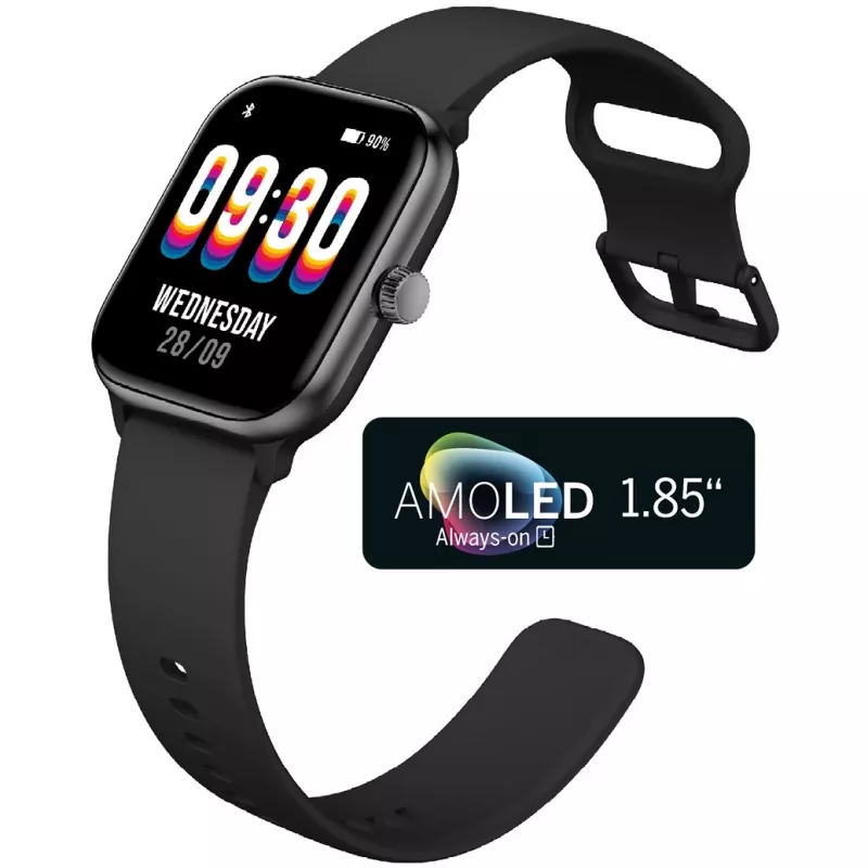 Išmanusis laikrodis Beafon 201 4,7 cm AMOLED GPS 300 mAh sidabrinis