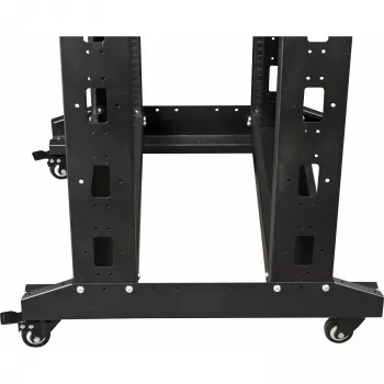 Laisvai pastatomas stovas Inter-Tech SRB-6618 18U juodas 400 kg talpa
