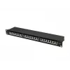 Patch panel 1U Lanberg PPSA-1024-B