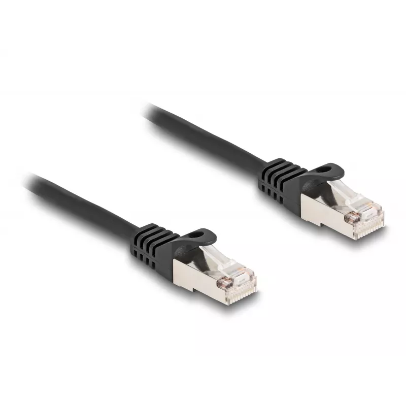 DeLOCK RJ50 (vyriškas) į RJ50 (vyriškas) S/FTP kabelis 0,5 m juodas