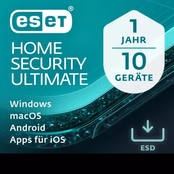 ESET Home Security Ultimate - 10 vartotojų, 1 metai - ESD atsisiuntimas