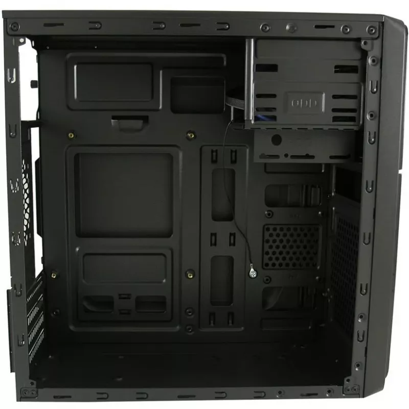 LC Power 2015MB – korpusas Micro ATX – be maitinimo šaltinio – juodas – USB / garsas (LC-2015MB-ON)