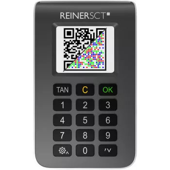 ReinerSCT tanJack photo QR - TAN generatorius - Antracitas