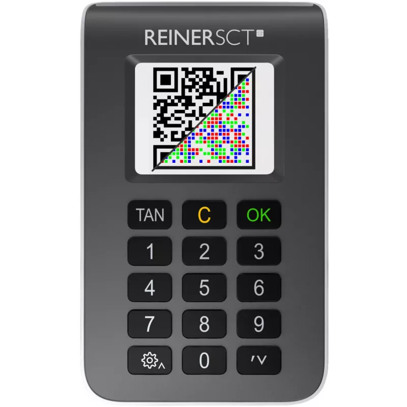 ReinerSCT tanJack photo QR - TAN generatorius - Antracitas