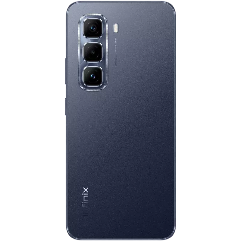 Išmanusis telefonas INFINIX HOT 50 PRO – 6,78 colio (17,2 cm) FHD+ ekranas, MediaTek Helio G100 Ultra, 8 GB RAM, 256 GB atminties, 50 MP kamera, Android 14, 5000 mAh baterija, Dual SIM, IP54, juodos spalvos