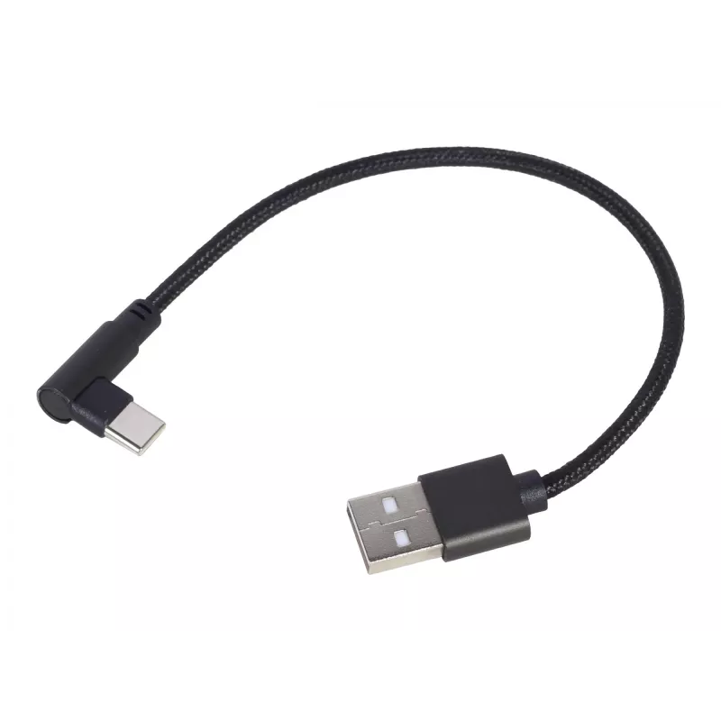 Kabelis USB 2.0 į USB-C su kampu GEMBIRD CC-USB2-AMCML-0.2M