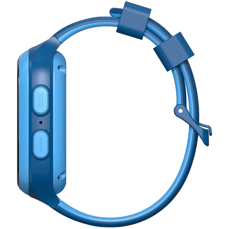 Vaikų išmanusis laikrodis Canyon Kids Watch ZEFIR KW-49 E-SIM 4G GPS WiFi vaizdo skambučiai muzika žaidimai anglų kalbos mokymasis, mėlynas