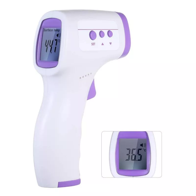 Extralink Smart Life T003 Bekontaktis termometras, Baltas