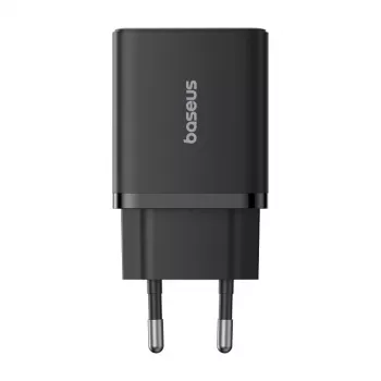 Baseus P10111404113-00 Cube USB-C / USB-A 30W sieninis įkroviklis Juodas