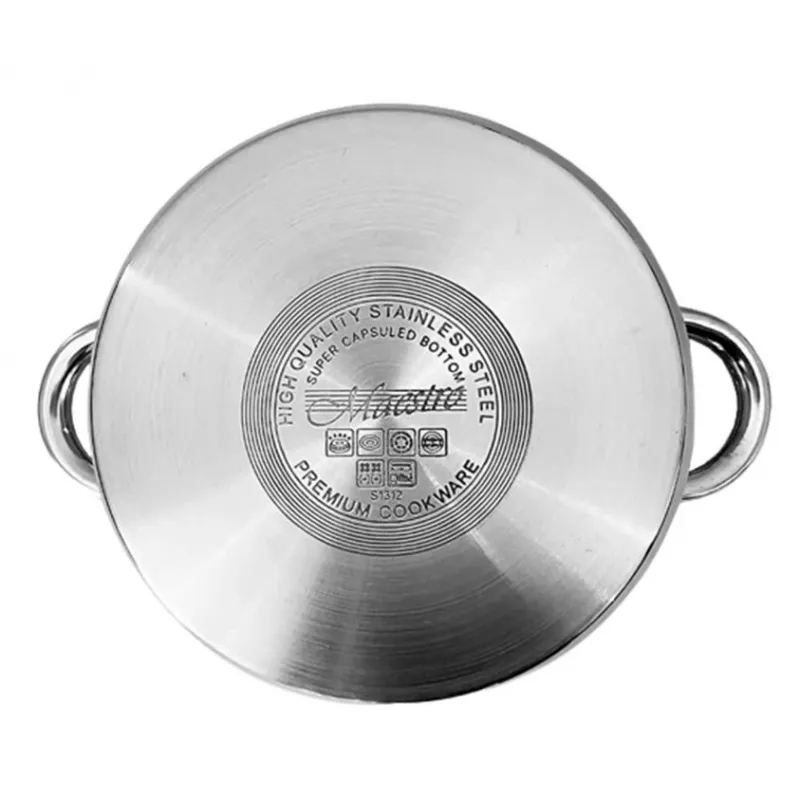 Elektrinis garintuvas Maestro MR-2900-18 1500W vertikalus garinimas, 18 cm puodas, 2 L, nerūdijantis plienas ir stiklas, tinka indukcijai