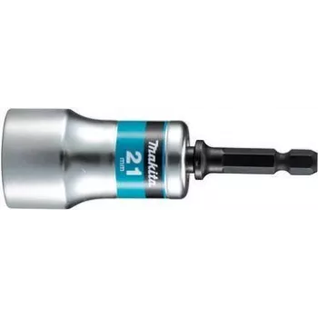 Makita Impact Premier smūginis veržliarakčio šešiabriaunis antgalis H21, šešiabriaunė mova, ilgis 80 mm