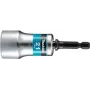 Makita Impact Premier smūginis veržliarakčio šešiabriaunis antgalis H21, šešiabriaunė mova, ilgis 80 mm