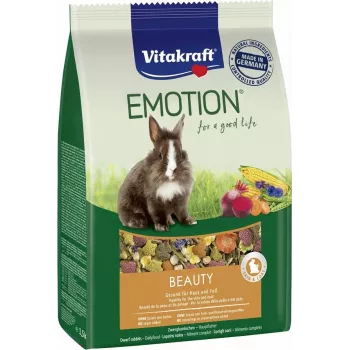 Vitakraft Emotion Beauty sausas ėdalas triušiams 600 g