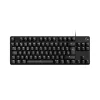 Logitech G G413 TKL SE, laidinė, USB, mechaniniai jungikliai, QWERTY, LED, juoda