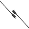 Silicon Power Boost Link LK15CC USB-C – USB-C laidas 1 m, juodas