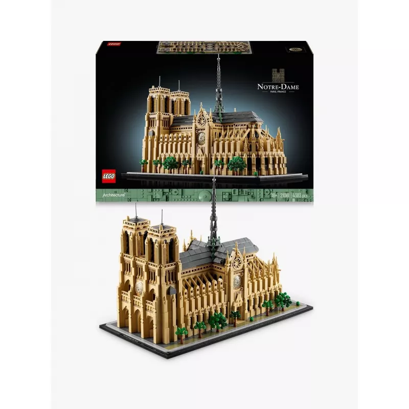 LEGO Architecture Notre-Dame de Paris statybos rinkinys suaugusiems 21061